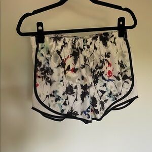 Nike Women's Floral Athletic Shorts - Multicolor